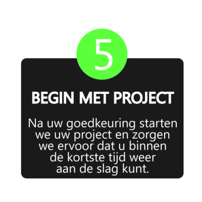 Begin met project